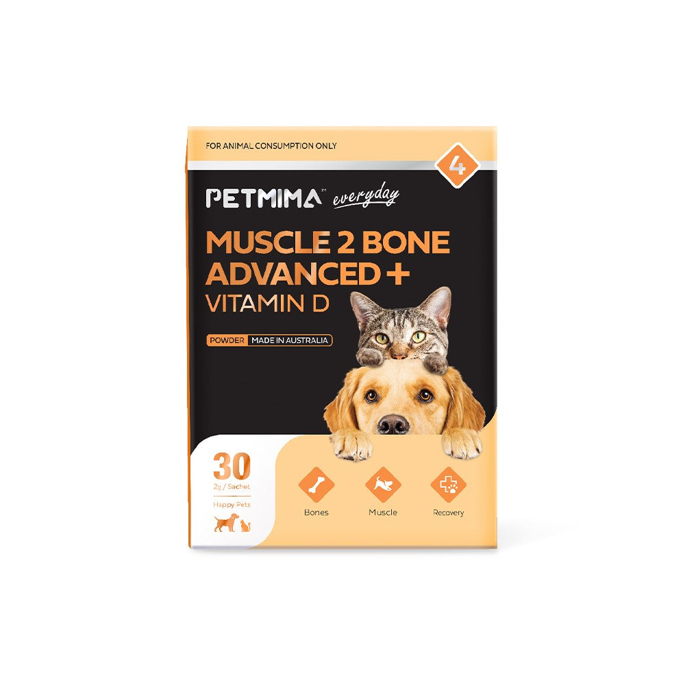 PETMIMA Muscle 2 Bone Advanced + Vitamin D 30x2g