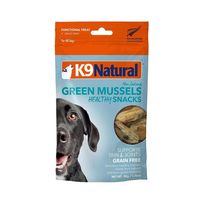 K9 NATURAL Green Lipped Mussel Freeze Dried Treats 50g