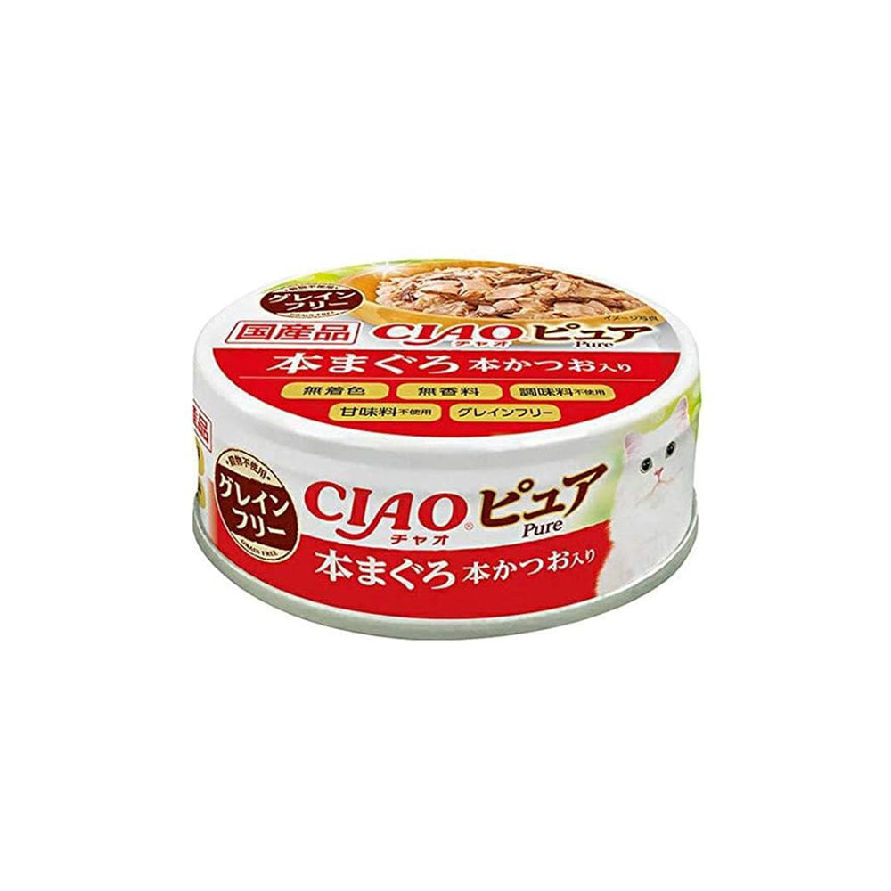 CIAO Tuna & Bonito Wet Cat Food 70g (canned)