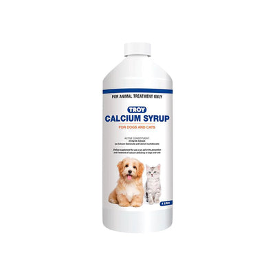 TROY Calcium Syrup for Cats and Dogs 1L
