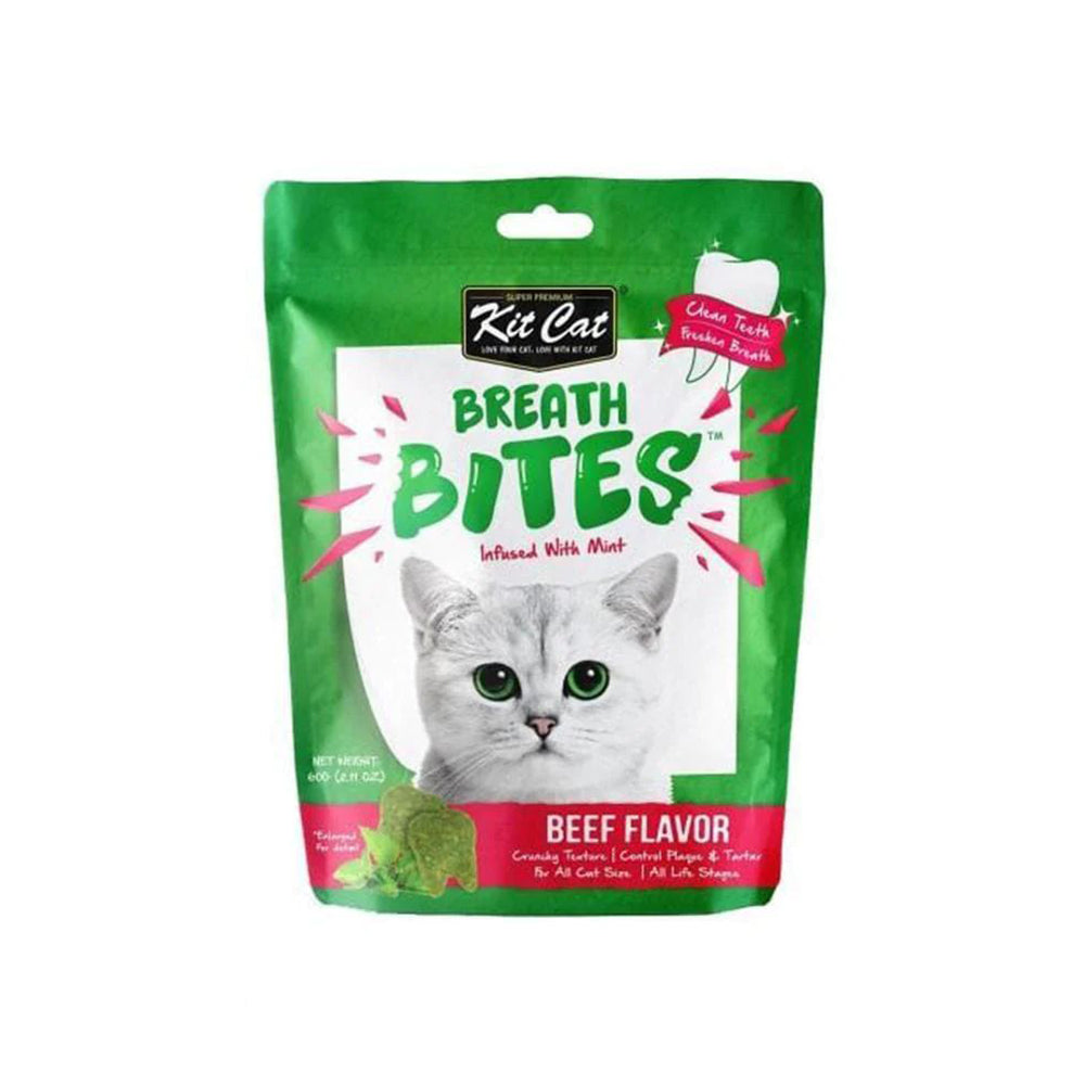 KIT CAT Beef Cat Breath Bites 60g