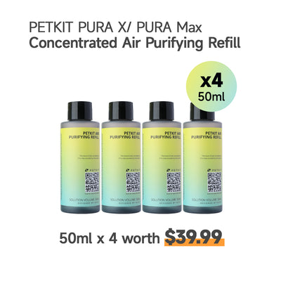 PETKIT Pura X/ Max Essential Kit Bundle - Easy (w POOPOO Mixed Tofu & Bentonite Litter 6Lx4)