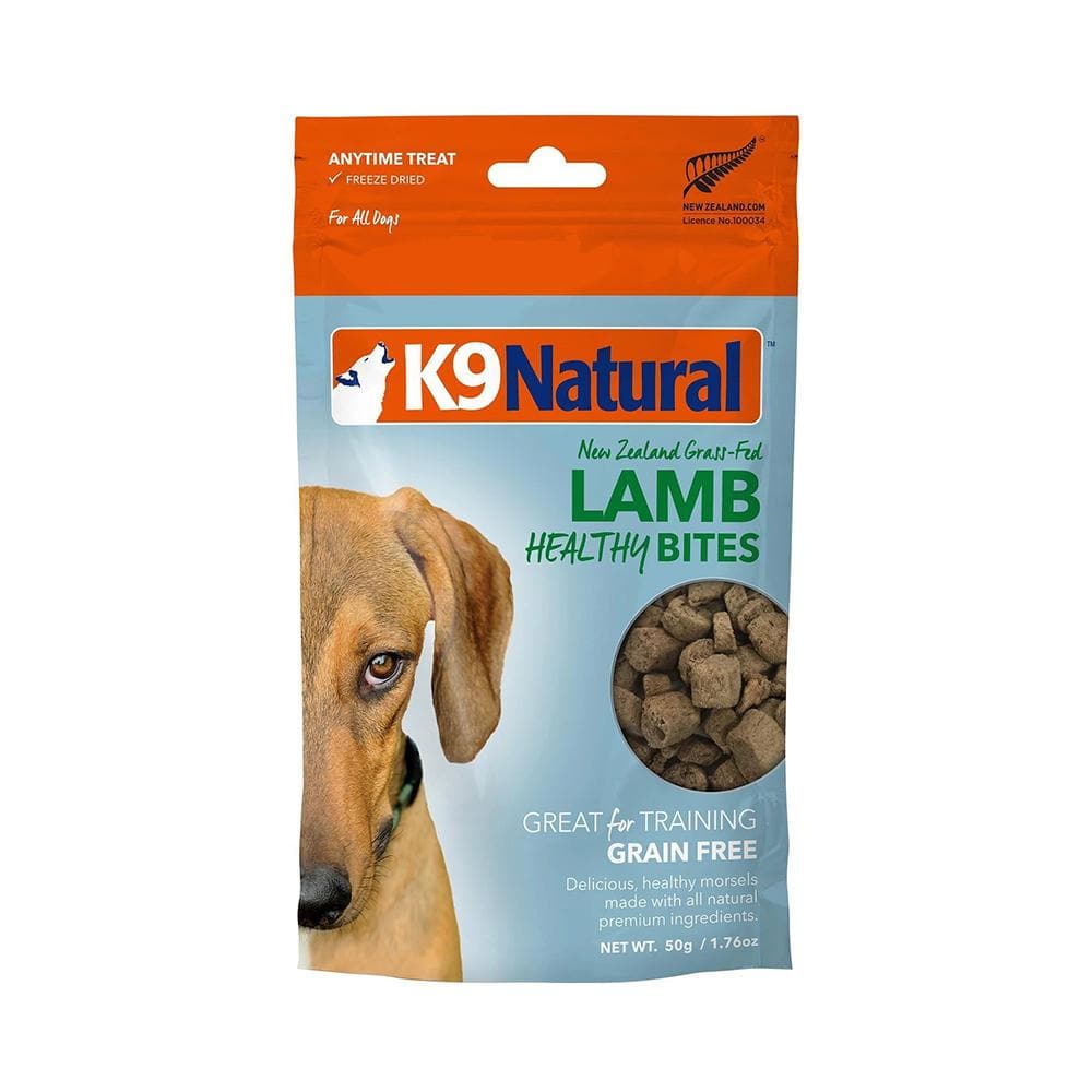 K9 NATURAL Lamb Healthy Bites Dog Treats 50g