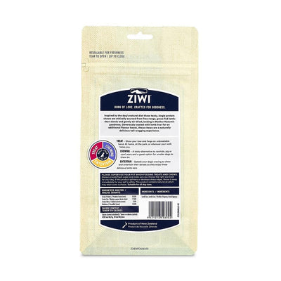 ZIWI Liver Coated Lamb Ears Oral Chew Dog Dental Treats 60g