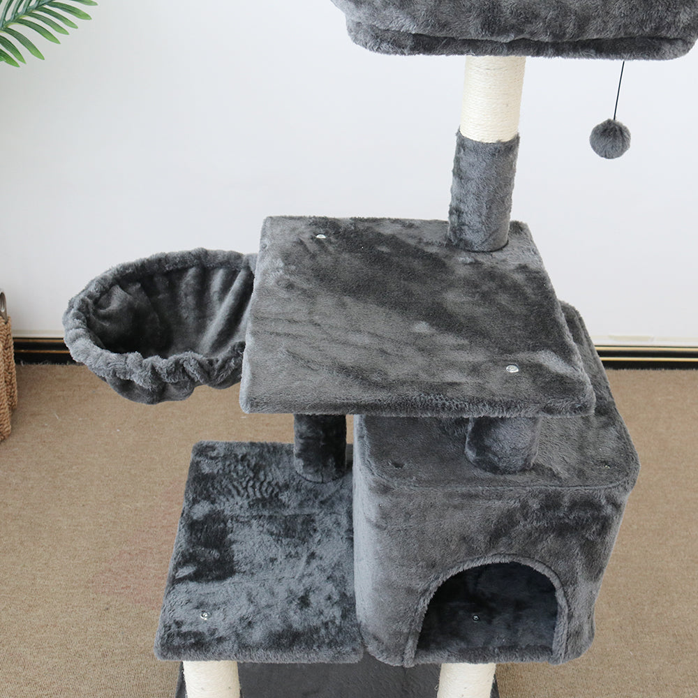 CATIO Abode Chipboard Flannel Cat Scratching Tree
