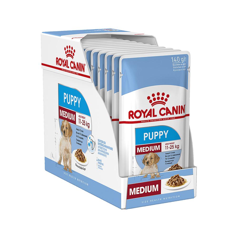 ROYAL CANIN Medium Puppy Wet Dog Food 10x 40g