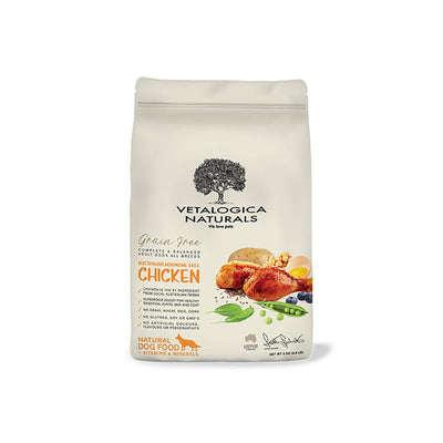 VETALOGICA Naturals Chicken Grain Free Dog Food for Adults 3kg