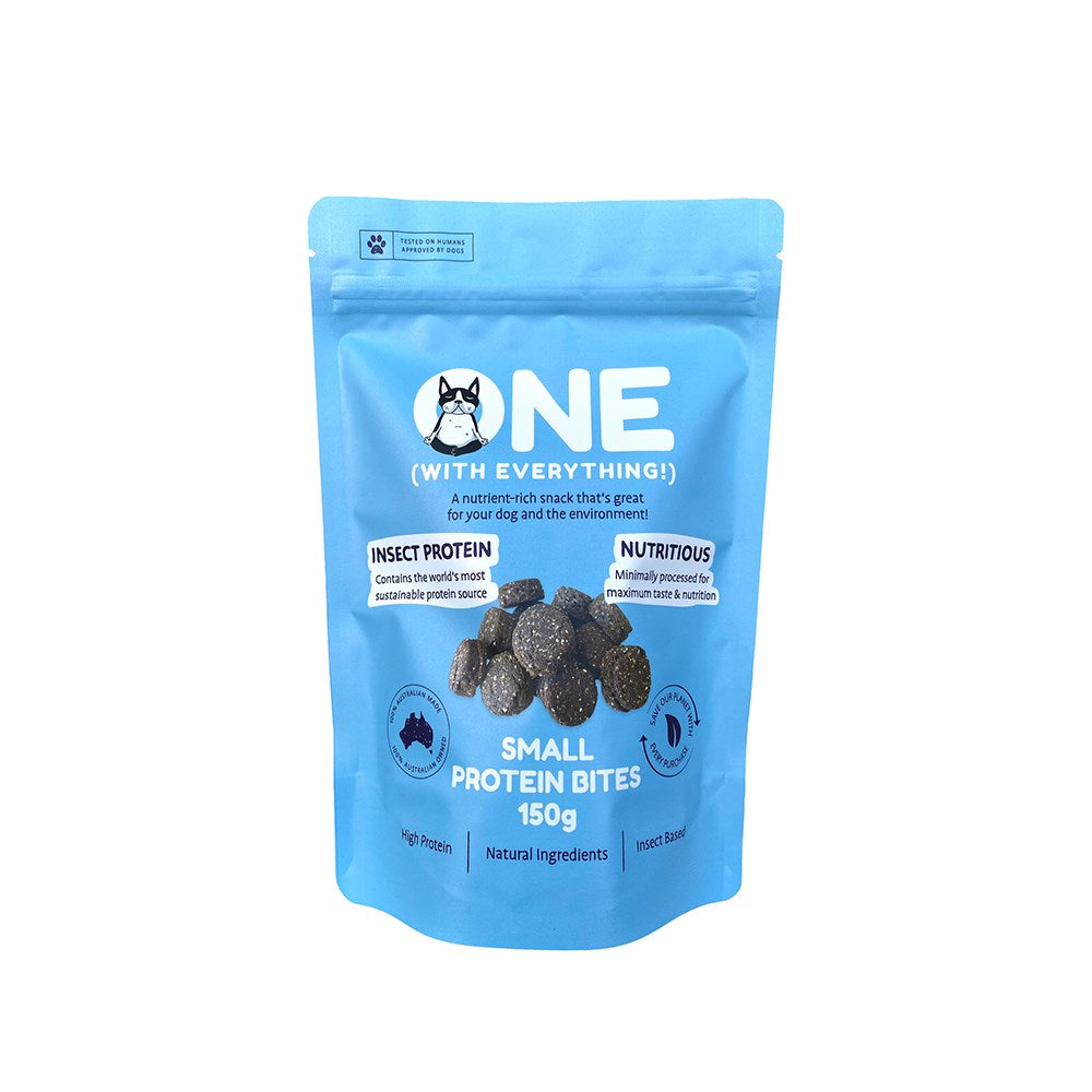 ONE With Everything Small Protein Bites Dog Treats 150g