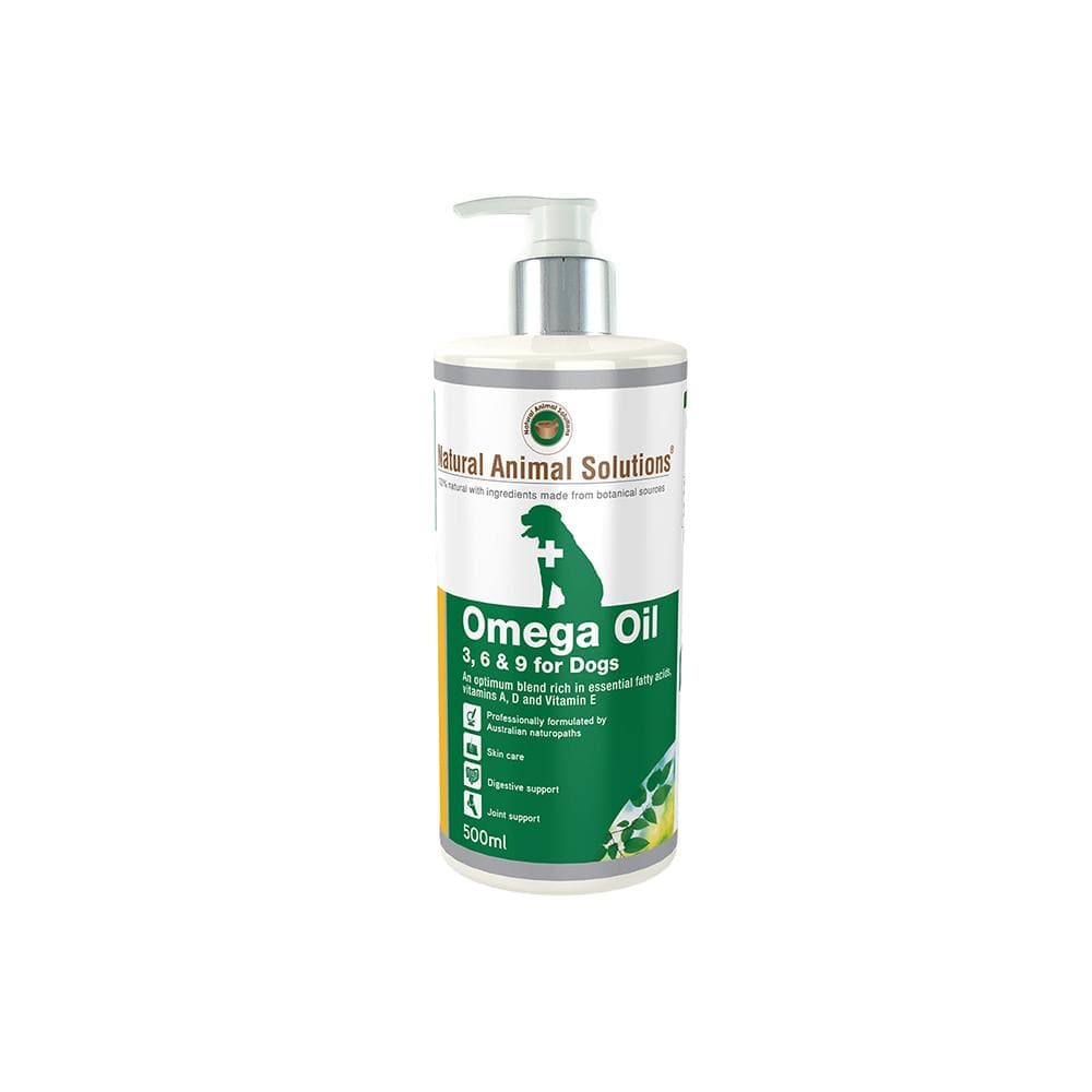 NATURAL ANIMAL SOLUTIONS Omega Oil 500ml l Dog Health l Petso AU