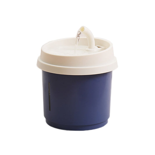 PAKEWAY Blue Pet Drinking Fountain with Protection Function 1.8L
