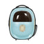 PAKEWAY Blue Pet Backpack with air circulation function