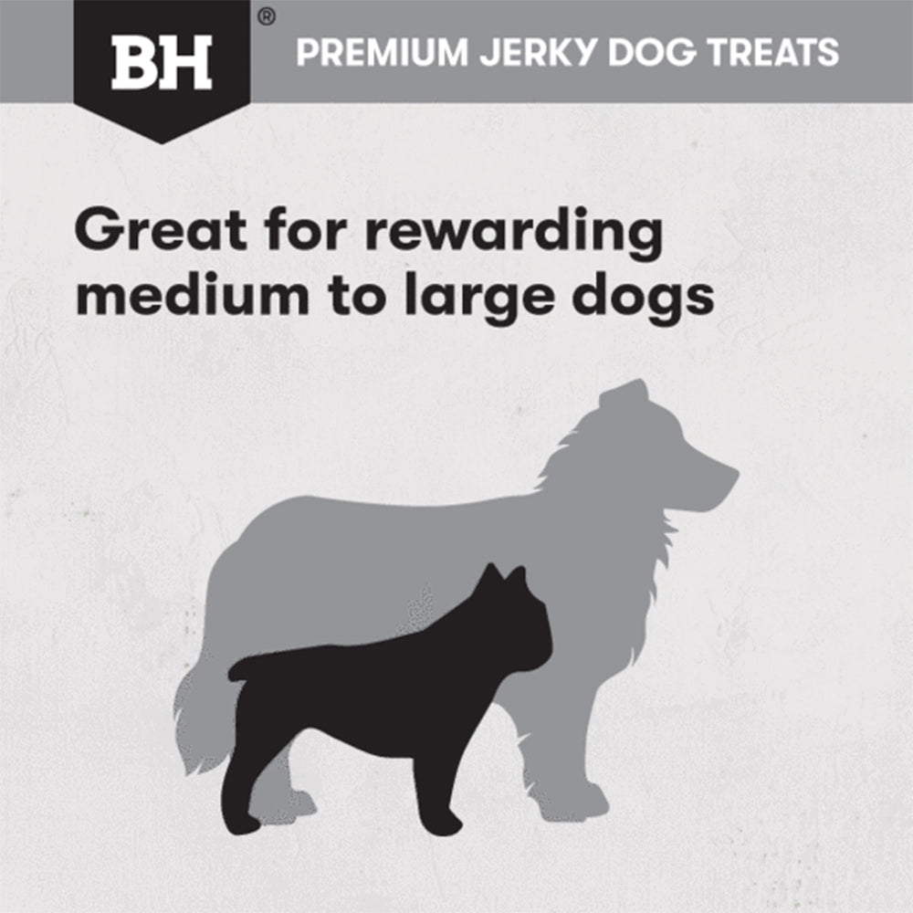 BLACK HAWK Beef Jerky Straps Dog Treats 100g