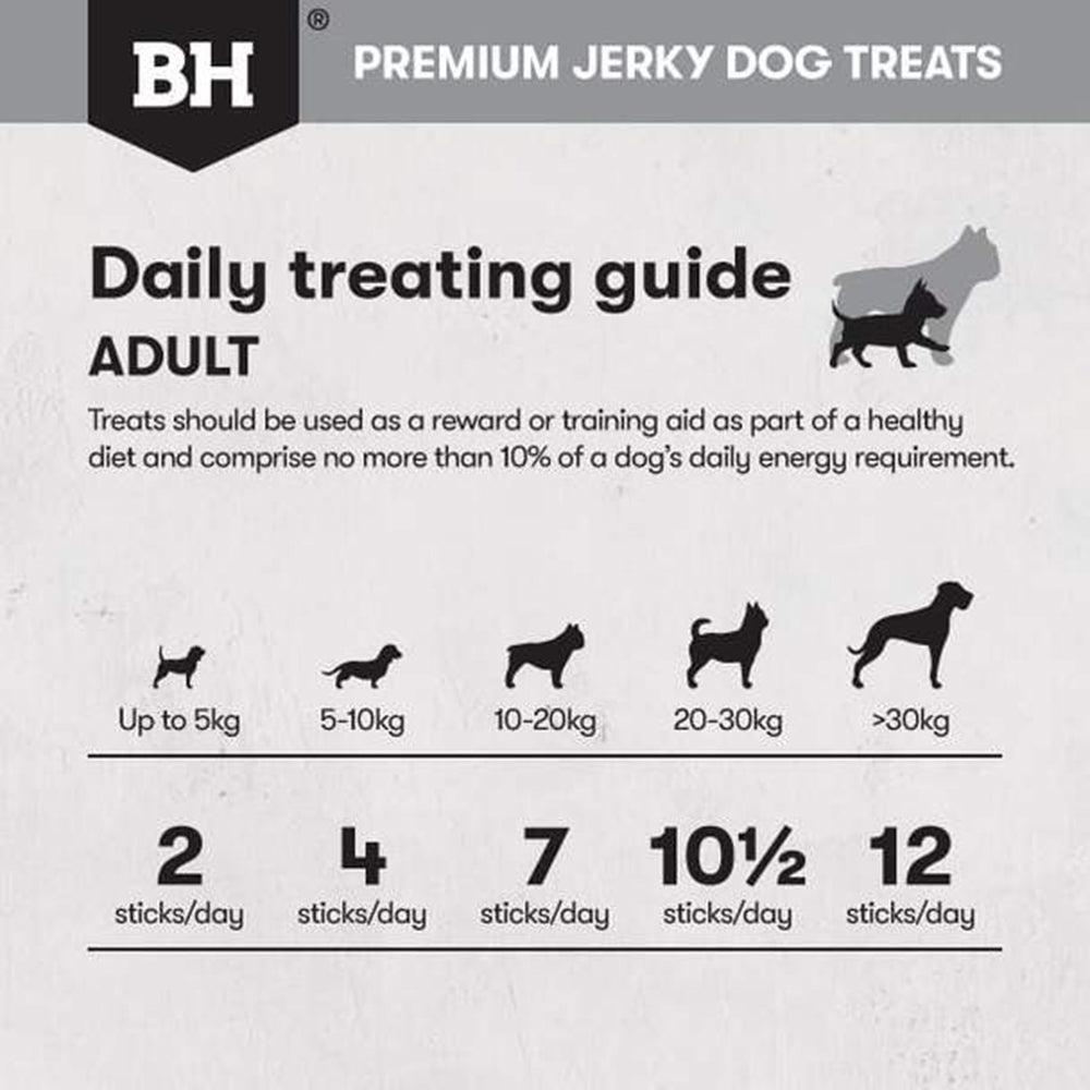 BLACK HAWK Beef Jerky Sticks Dog Treats 100g