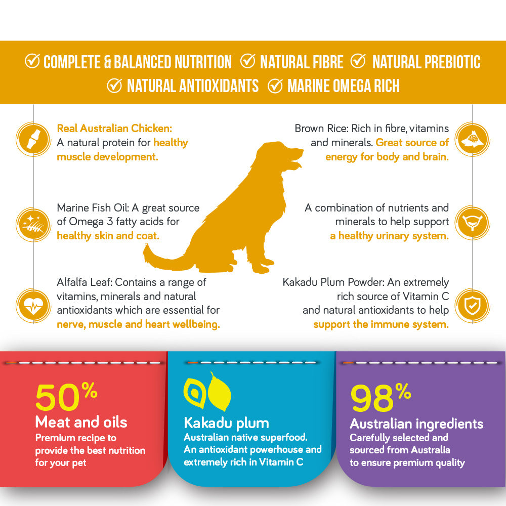 [SAMPLE] TALENTAIL Chicken with Brown Rice Kibble Dog Food for Adult Dogs 70g