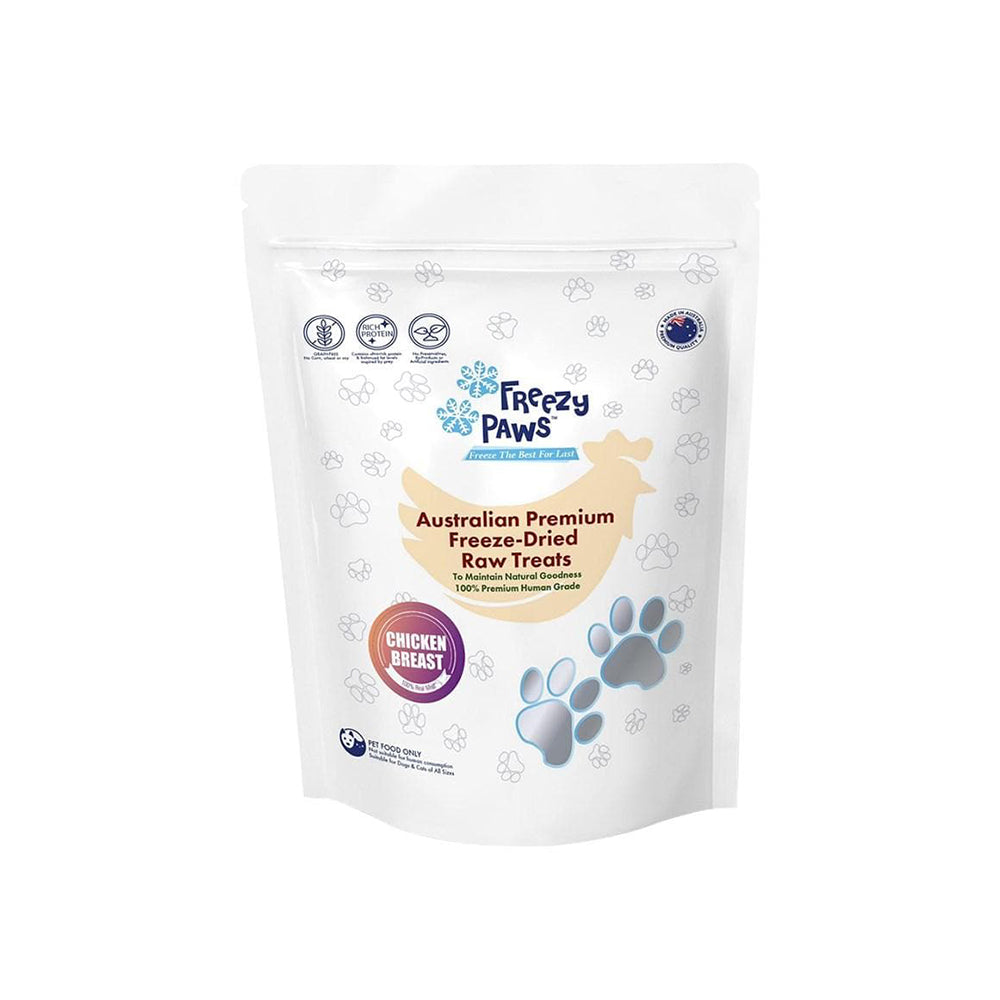 FREEZY PAWS Chicken Breast Freeze Dried Pet Treats 100g