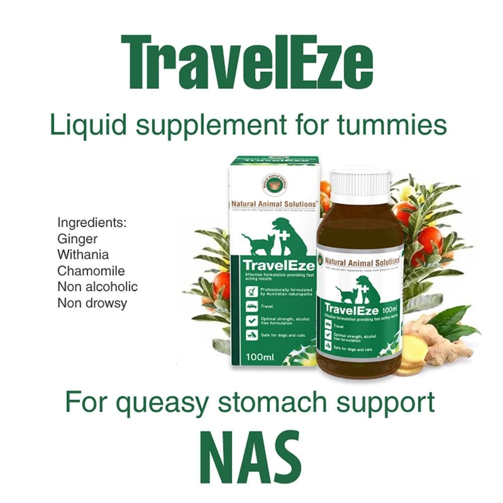 NATURAL ANIMAL SOLUTIONS TravelEze 100ml