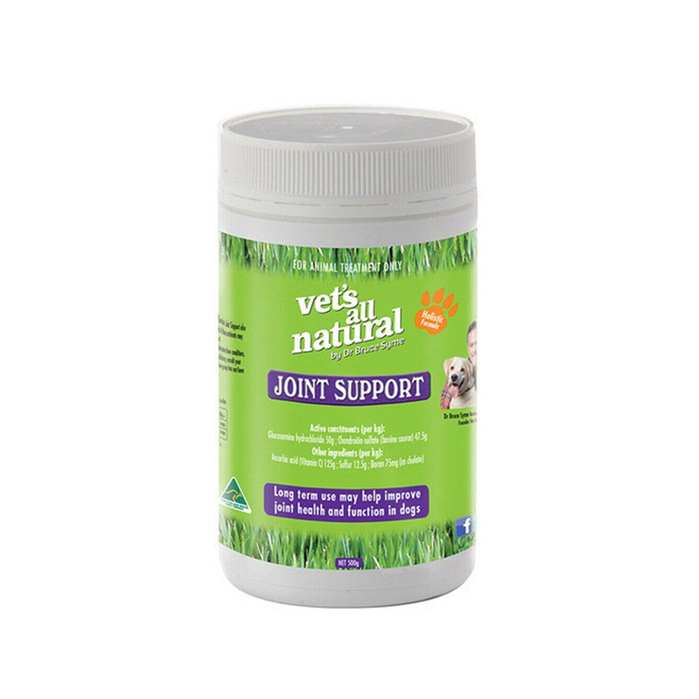 VETS ALL NATURAL Joint Support Dog Health Powder 500g