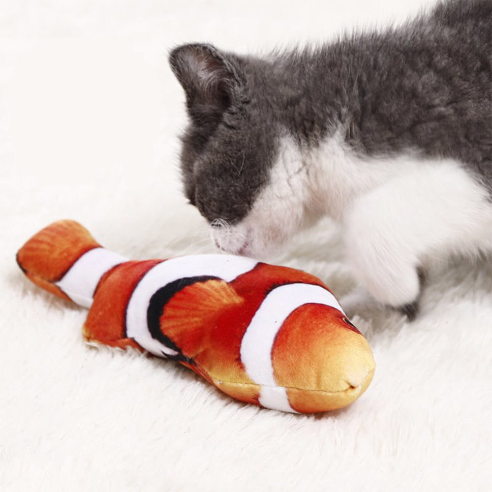 ZODIAC Clownfish Catnip Cat Interactive Toy
