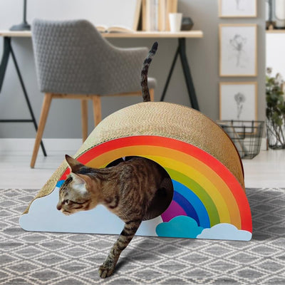 ZODIAC Rainbow Cat Scratcher