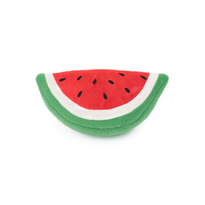 ZIPPY PAWS NomNomz Watermelon Squeaker Dog Toy