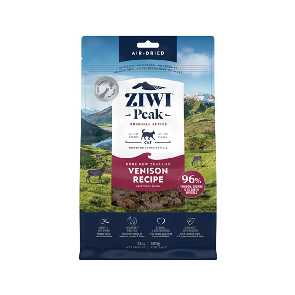 ZIWI Peak Venison Recipe Air Dried Cat Food 400g