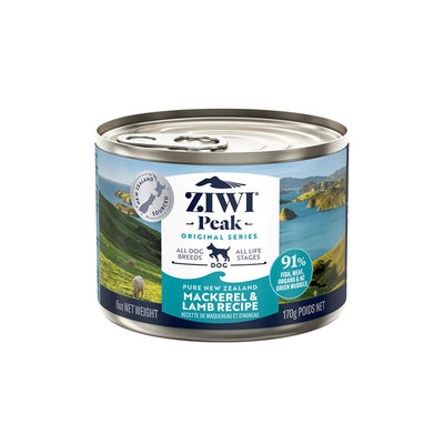 ZIWI Peak Mackerel & Lamb Recipe Grain Free Dog Food