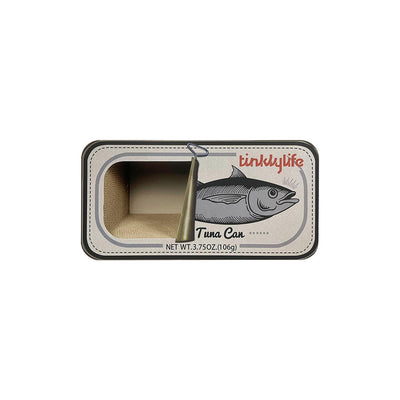 TINKLY LIFE White Tuna Can Cat Scratcher