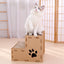 ZODIAC Double Layer Stairway House Corrugated Paper Cat Scratcher