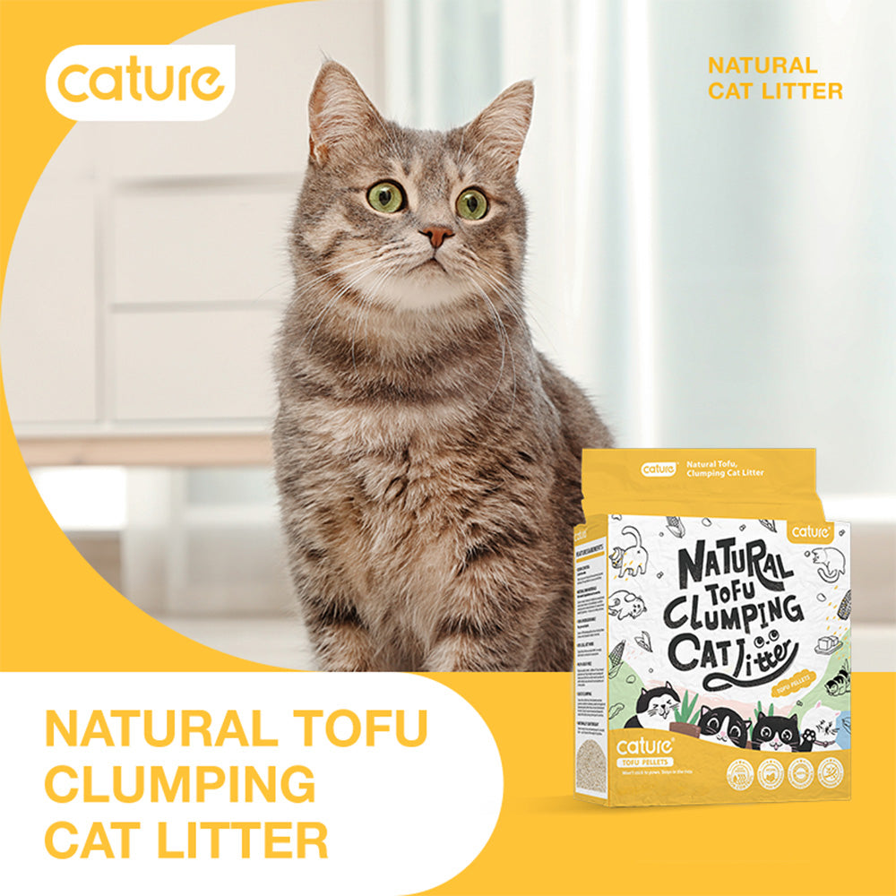 CATURE Milk Tofu Clumping Cat Litter | Clumping Cat Litters | Petso Au