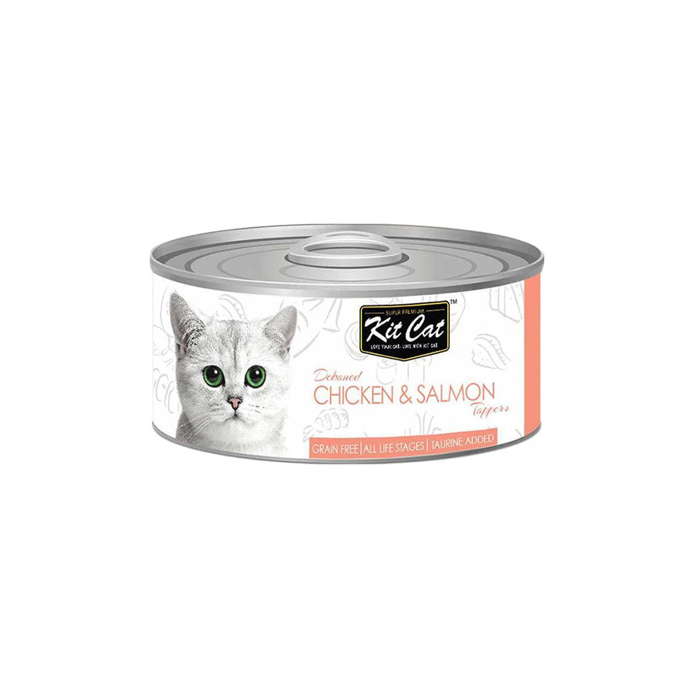 KIT CAT Chicken & Salmon Cat Food 80g