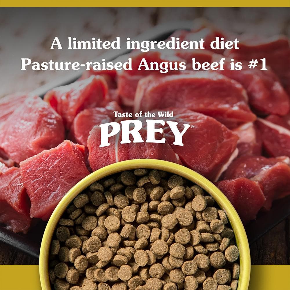 TASTE OF THE WILD Prey Angus Beef Grain Free Dry Cat Food