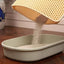 KARA PET Cream-Colored Double Layer Sand-controlled Owl Cat Litter Mat