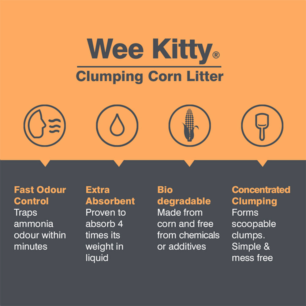 RUFUS & COCO Corn Clumping Cat Litter 9kg