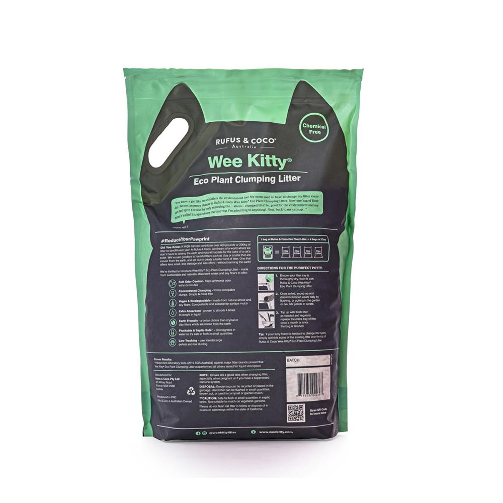 RUFUS & COCO Plant Clumping Cat Litter